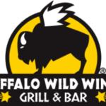 A logo of buffalo wild wings grill and bar.